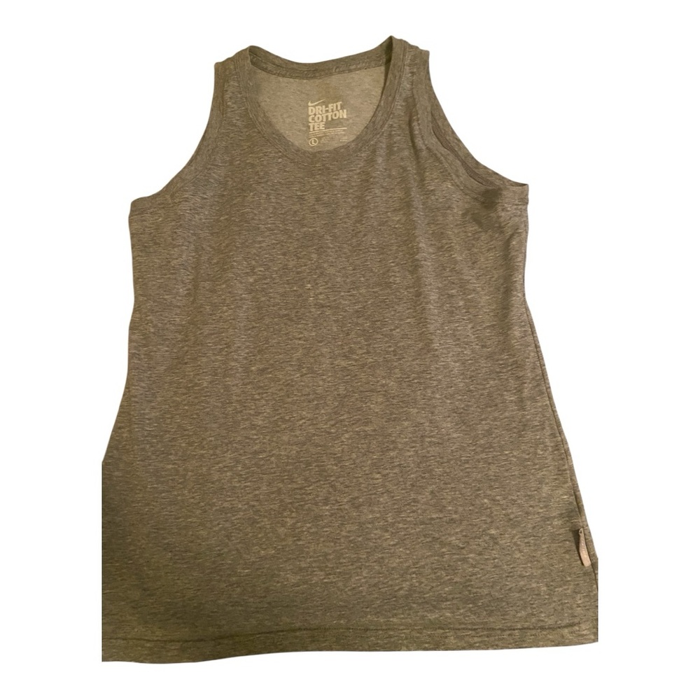 Nike Gray Sleeveless Tank Top